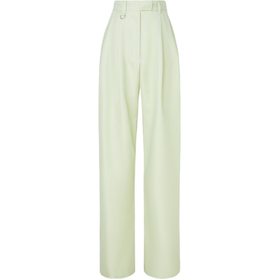 SAMUEL GUI YANG 春夏女带缀饰直筒裤休闲裤