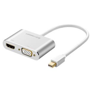 绿联 minidp转hdmi/vga电脑转换器dp接口雷电2扩展坞连接显示器投影仪外接转接头线适用苹果macbookair笔记本