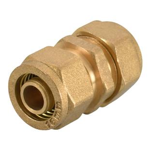 黄铜1216铝塑管接头配件4分内丝直接6分外丝弯头三通堵头暖气管件