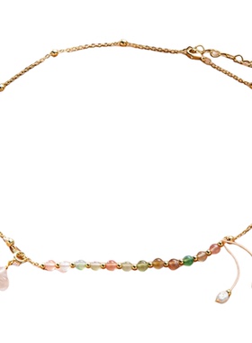 一生一石多色玛瑙芙蓉石微笑彩虹