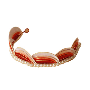 森森的簪丨波波丨原创非遗缠花发箍高端新中式古风汉服流苏头发饰