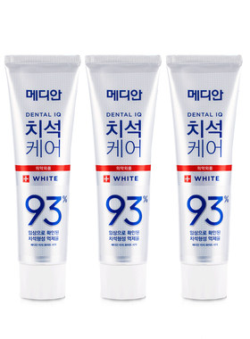 韩国正品爱茉莉麦迪安93去渍牙膏