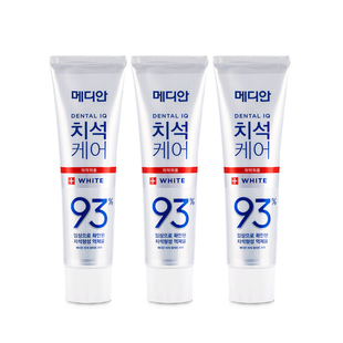 麦迪安93牙膏韩国原装进口正品爱茉莉美迪安牙齿去渍防蛀清新口气