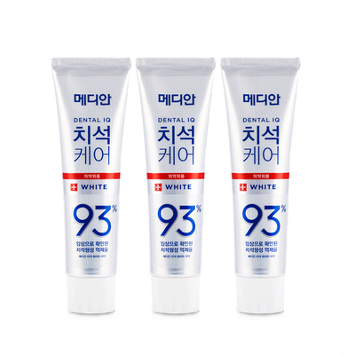 韩国正品爱茉莉麦迪安93去渍牙膏
