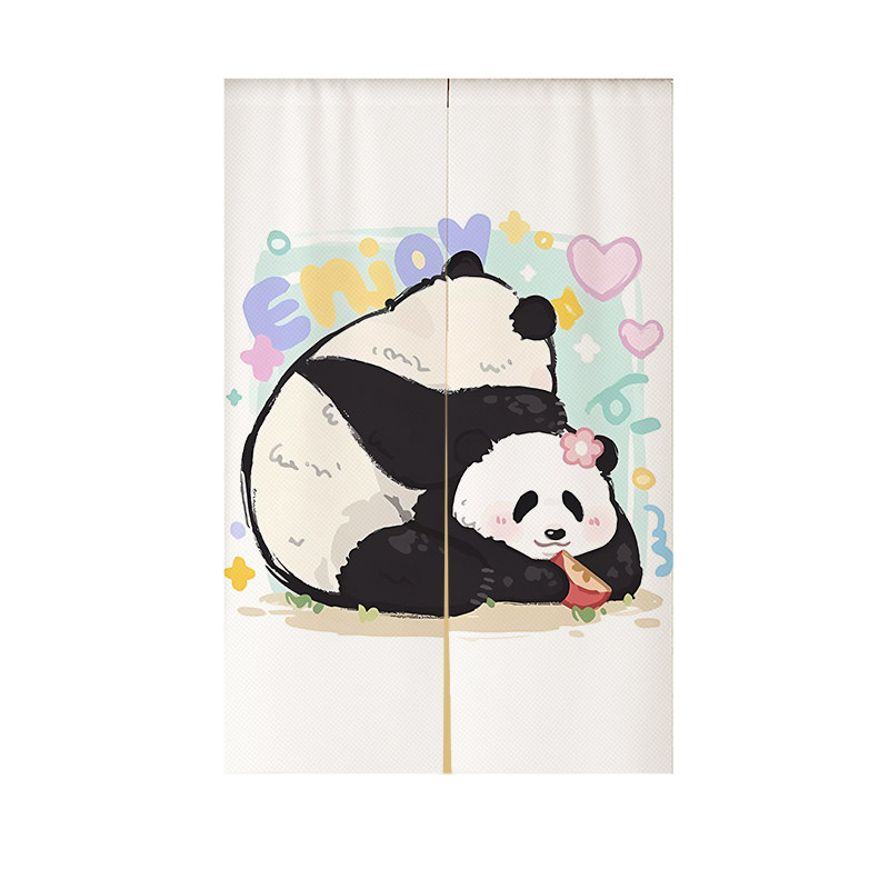 免打孔安装赠送伸缩杆门帘
