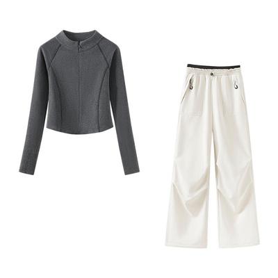 班尼路S&K系列运动套装女2025秋冬新款薄绒打底衫高腰软壳工装裤Q