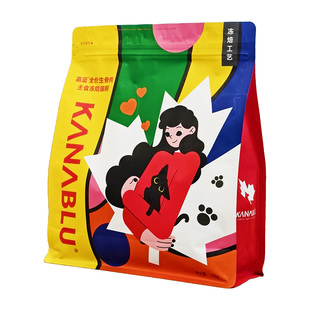 嘉蓝主食冻干生骨肉全价鲜肉烘焙猫粮无谷鸡肉磷虾油款冻焙工艺