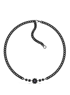 yuritan小雏菊镶钻情侣款项链