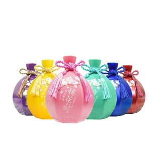 果酒微醺桃花酿女士低度甜酒青梅酒蓝莓酒玫瑰酒水果味女生酒