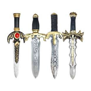 荆轲刺秦王武士短剑演出道具动漫红军大刀cos武器pu仿真斧头玩具