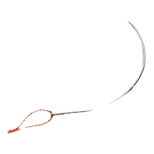 弧形针弯针公仔手缝曲线型针修补皮革沙发垫转角针修鞋针缝纫钢针