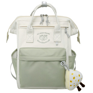 书包女2025新款时尚原创小众初中生大学生大容量日系电脑双肩背包