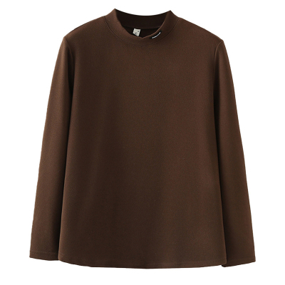 大码女装秋冬加绒保暖内搭打底衫