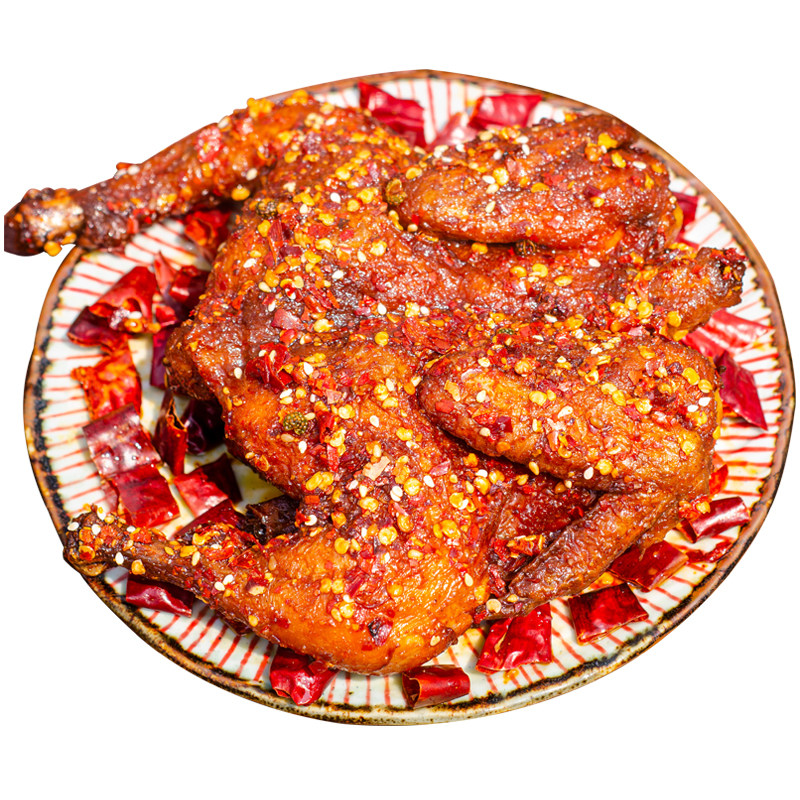 用农家散养鸡,肉质鲜嫩麻辣十足