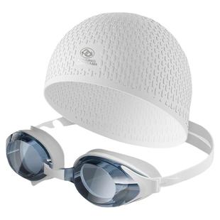 KISSINGGOURAMI新款泳镜女高清防雾防水游泳专用套装泳帽游泳眼镜