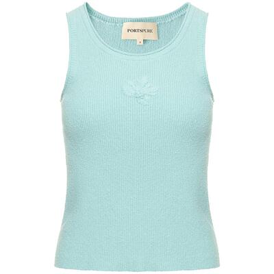 【博主同款】宝姿PORTSPURE女装舒适清新针织吊带背心