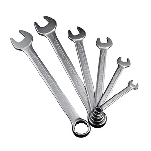 Wesser德国威逊进口超薄型梅花开口两用扳手英制汽修机修双头扳手