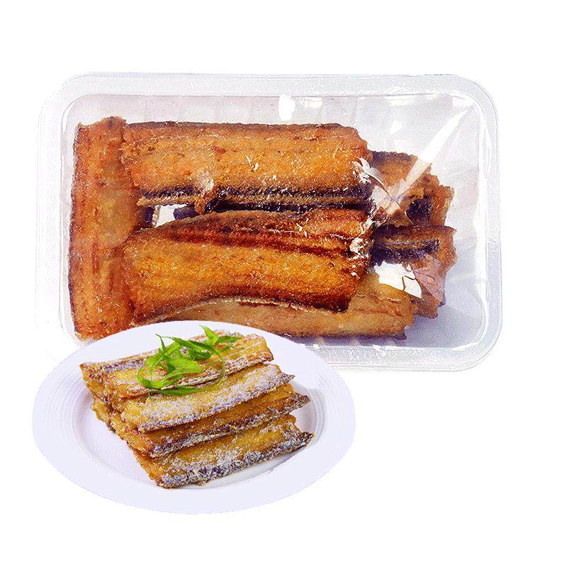 正宗舟山炸带鱼新鲜制作香酥黄金鱼干
