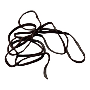 WANGWANG高桥羽毛搭配琉璃珠鹿皮绳子鹿皮3mm宽度项链皮绳