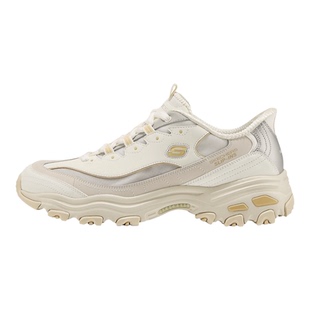 Skechers斯凯奇男鞋春夏闪穿熊猫老爹鞋透气网布休闲运动鞋232408