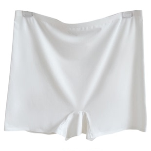 一片式无痕内裤女夏季薄款冰丝速干透气高腰收腹提臀防走光安全裤