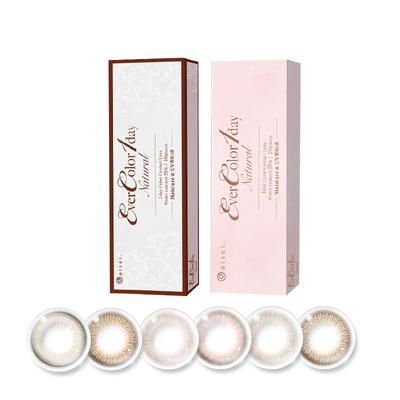 aisei爱谢EverColor日抛10片装美瞳珍珠米白大直径