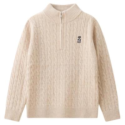 儿童羊毛衫保暖针织打底衫