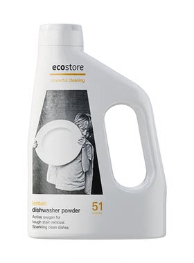 ecostore柠檬洗碗粉洗碗机用1kg