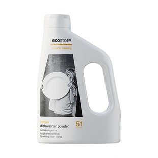 新西兰ecostore宜可诚洗碗粉洗碗机专用洗涤剂柠檬味洗涤粉1KG