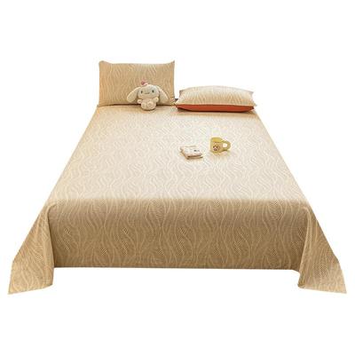 无印良品秋冬季加厚磨毛床单