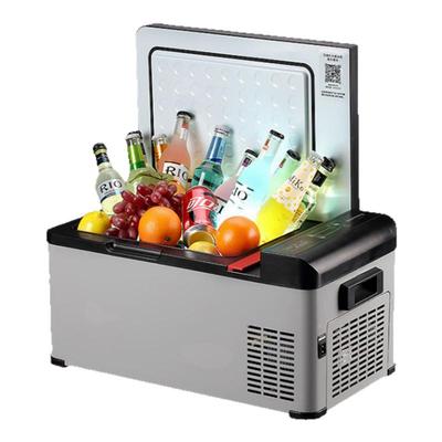 骑炫车载冰箱20L货车冰箱车家两压缩机制冷车载冰箱冷藏冷冻40升