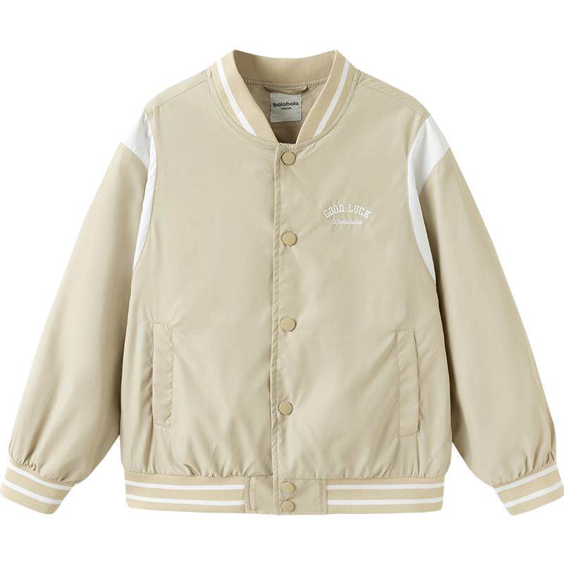 巴拉巴拉加厚春秋棒球服外套宝宝