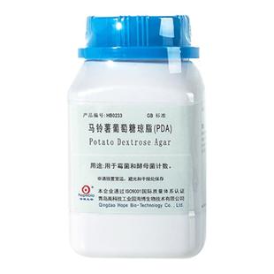 青岛海博生物马铃薯葡萄糖水琼脂培养基PDA含氯霉素环凯陆桥