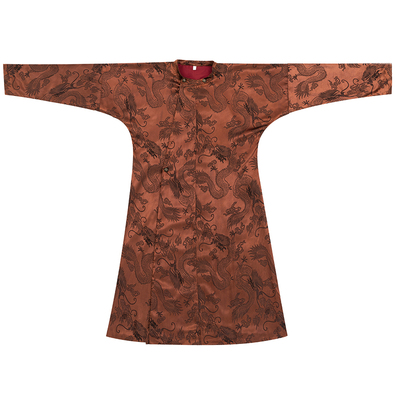 【长鸣司制】九龙纹圆领袍不起褶