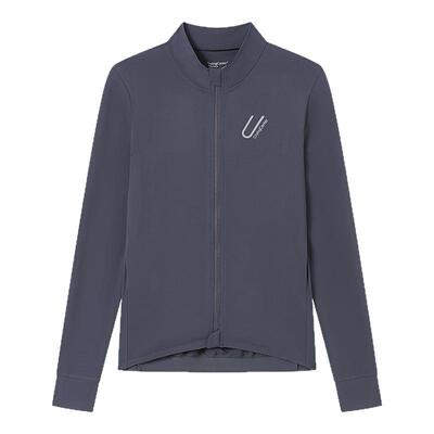 CryingCenter远红外速干反光印花骑行服户外运动长袖训练服上衣