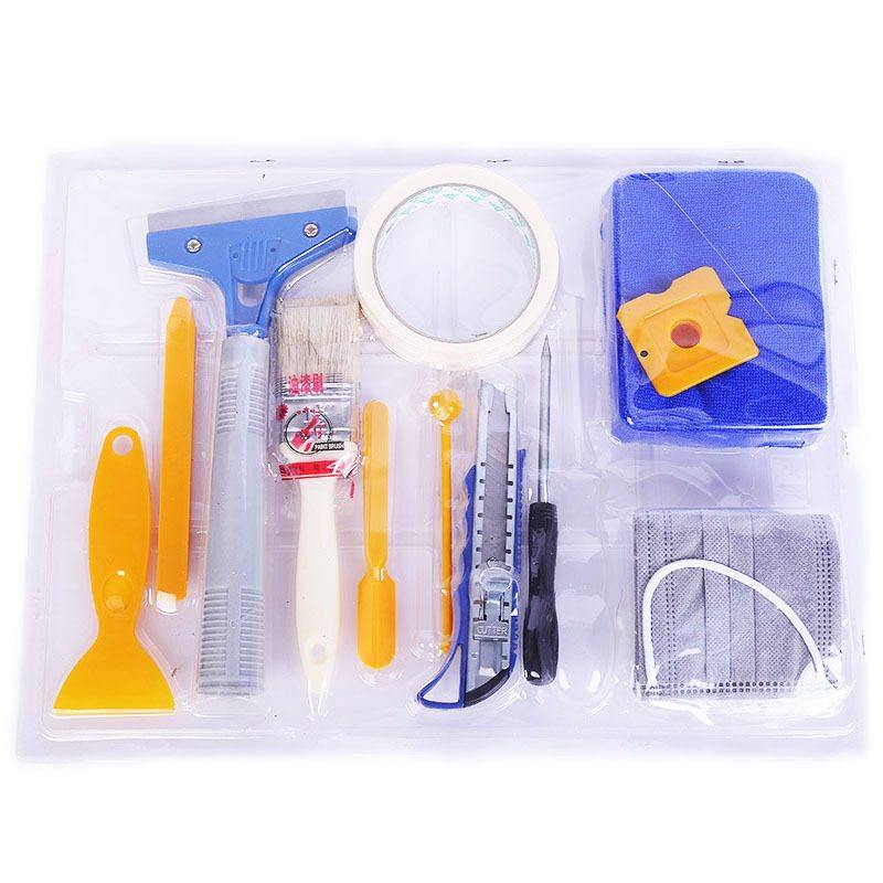 厂家直销美缝工具九件套工具美球开槽器缝套装角阴阳压缝铲刀