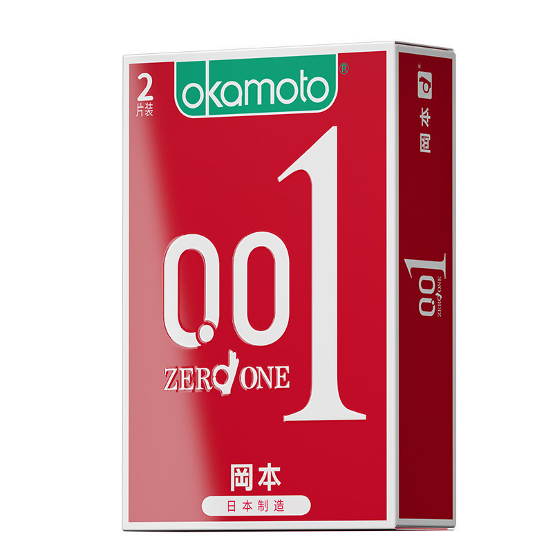 冈本001避孕套官方正品安全套0.01超薄旗舰店裸入男用tt003byt