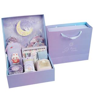 马年新年高端学习文具套装毕业季礼盒女孩生日礼物手账小学生大礼包学习用品奖励礼品小仙女公主文具盲盒文具