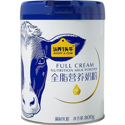 认养一头牛高钙全脂成人奶粉