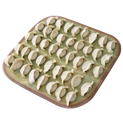 天然馒头双面方形青竹盖垫饺子帘