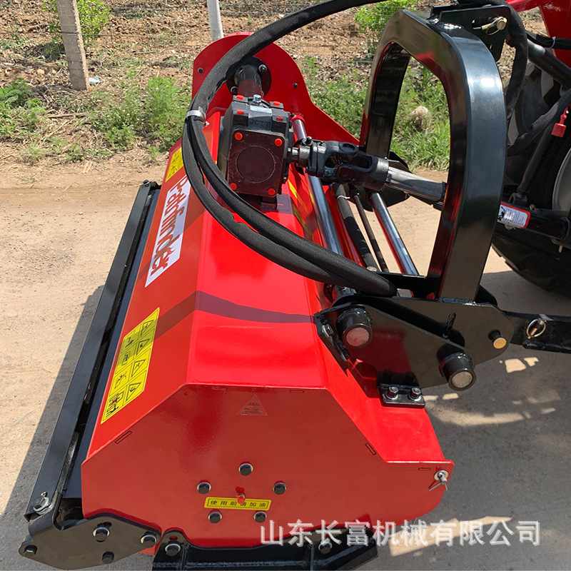 液压侧移割草机碎枝机 中偏两用可翻盖割草碎枝一体机 避让式割草