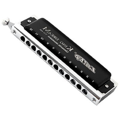 12孔半音阶口琴12孔专业演奏