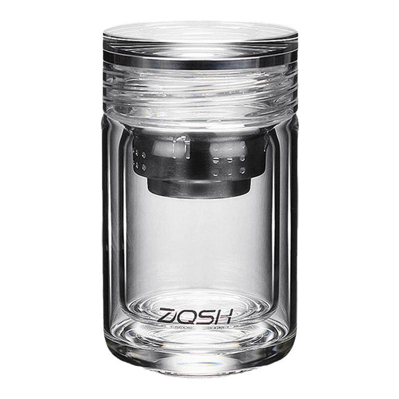 ZQSH高硼硅玻璃家用便携玻璃杯