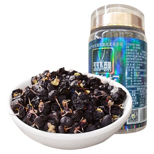 柴达木诺木洪黑枸杞干60g可可西里正宗青海特产官方旗舰店正品