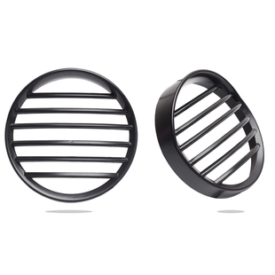 适用本田NS125LA复古大灯罩巧格i125plus改装件装饰防护网罩配件