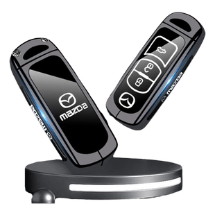 适用马自达3昂克赛拉钥匙套2024款cx5两键cx50男cx4阿特兹8壳扣女