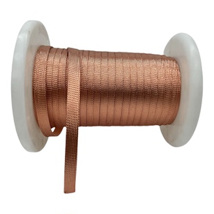 加密抗干扰纯铜防波套管镀锡铜编织带金属电线保护套穿线屏蔽网套