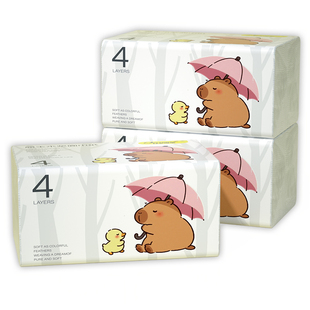 大包抽纸餐巾纸家用实惠装整箱批卫生纸擦手纸面巾纸抽家庭装纸巾