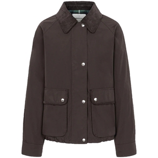 BEANPOLE滨波春秋女士商务休闲时尚气质大口袋工装风长袖夹克外套