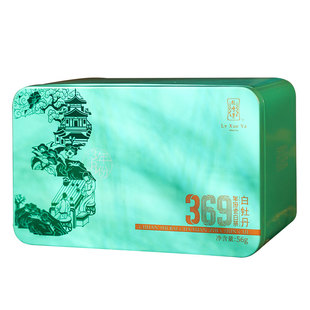 绿雪芽福鼎白茶369系列2021年老白茶白牡丹小铁盒56g